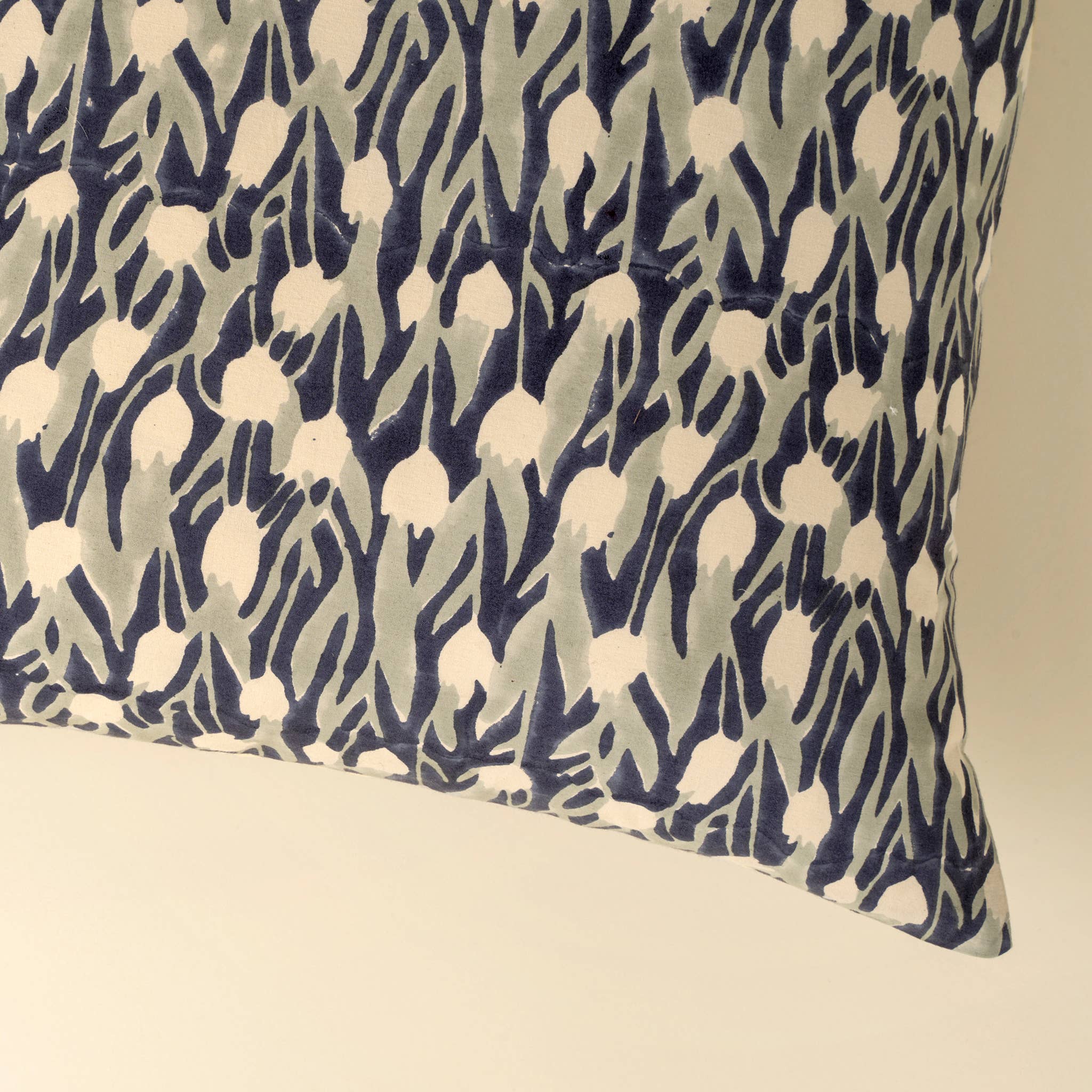 20x20 Madhavi Block Print Pillow