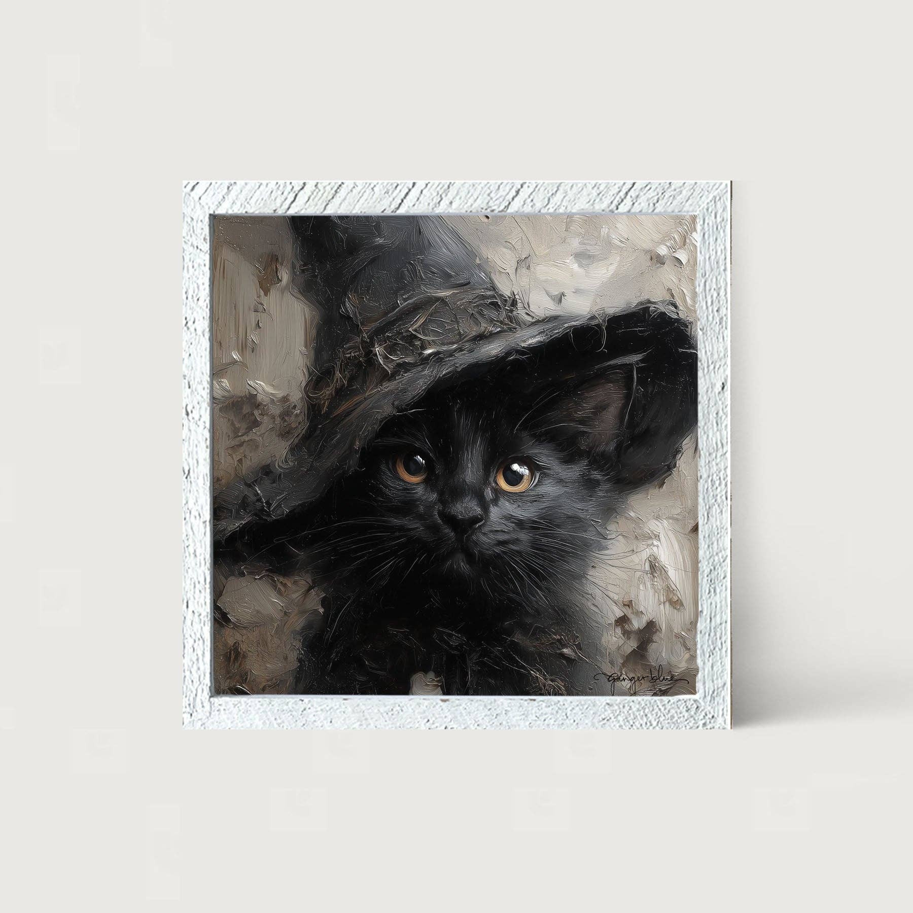 Witch Hat Black Cat