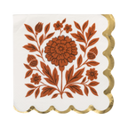 Fall Flora Cocktail Napkin