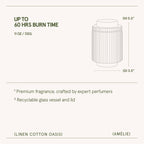 Linen Cotton Oasis - 11oz