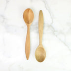 Euro Serving Fruitwood Spoon Set