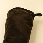 Vera Velvet Stocking Midnight Green