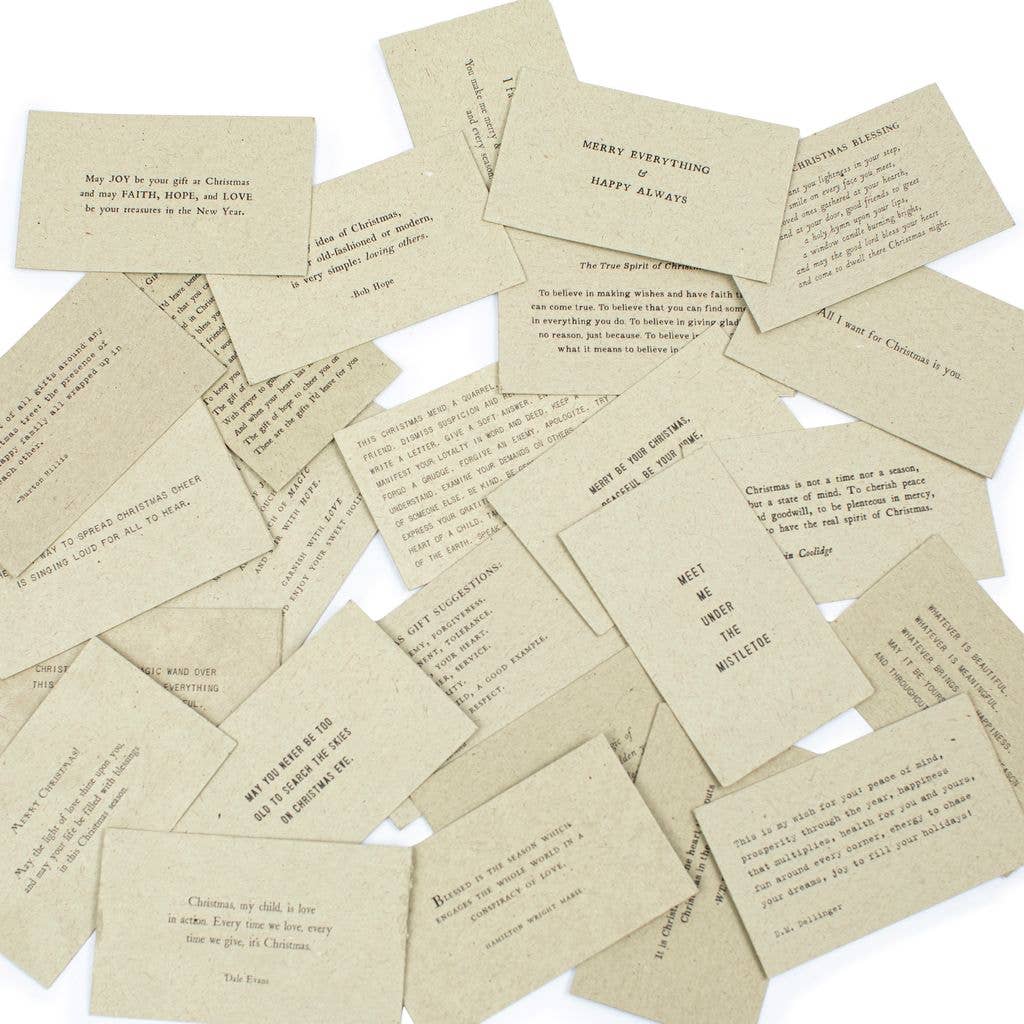 Christmas 365 Gathered Thoughts Paper