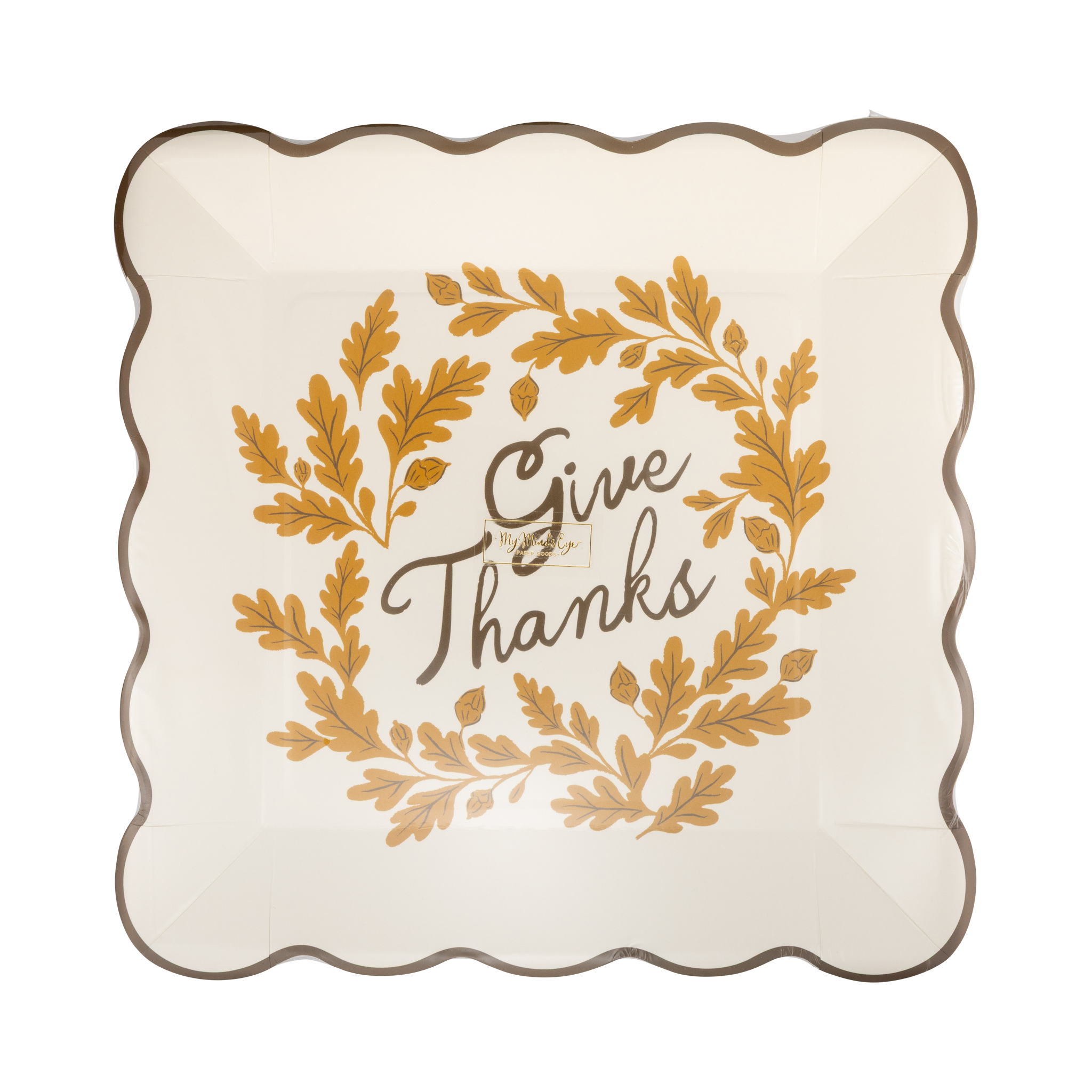 Give Thanks Paper Plates