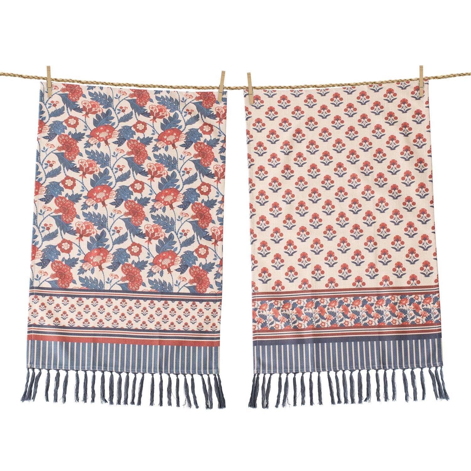 Americana Floral Tea Towels