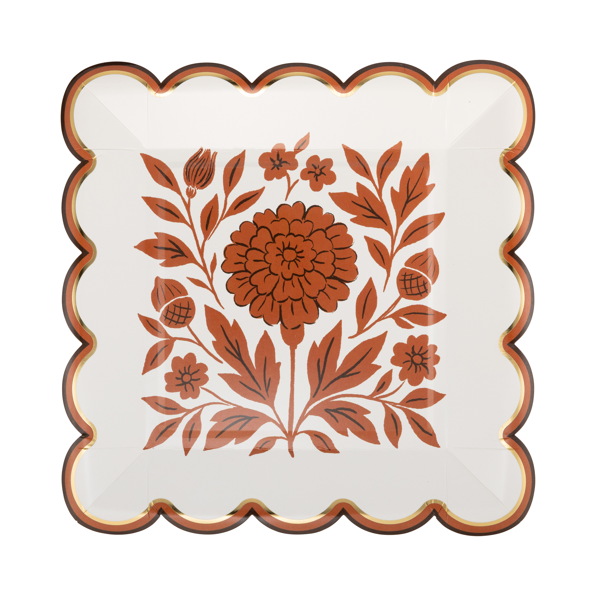 Fall Marigold 8" Plate