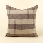 20x20 Fieldstone Plaid Linen Pillow