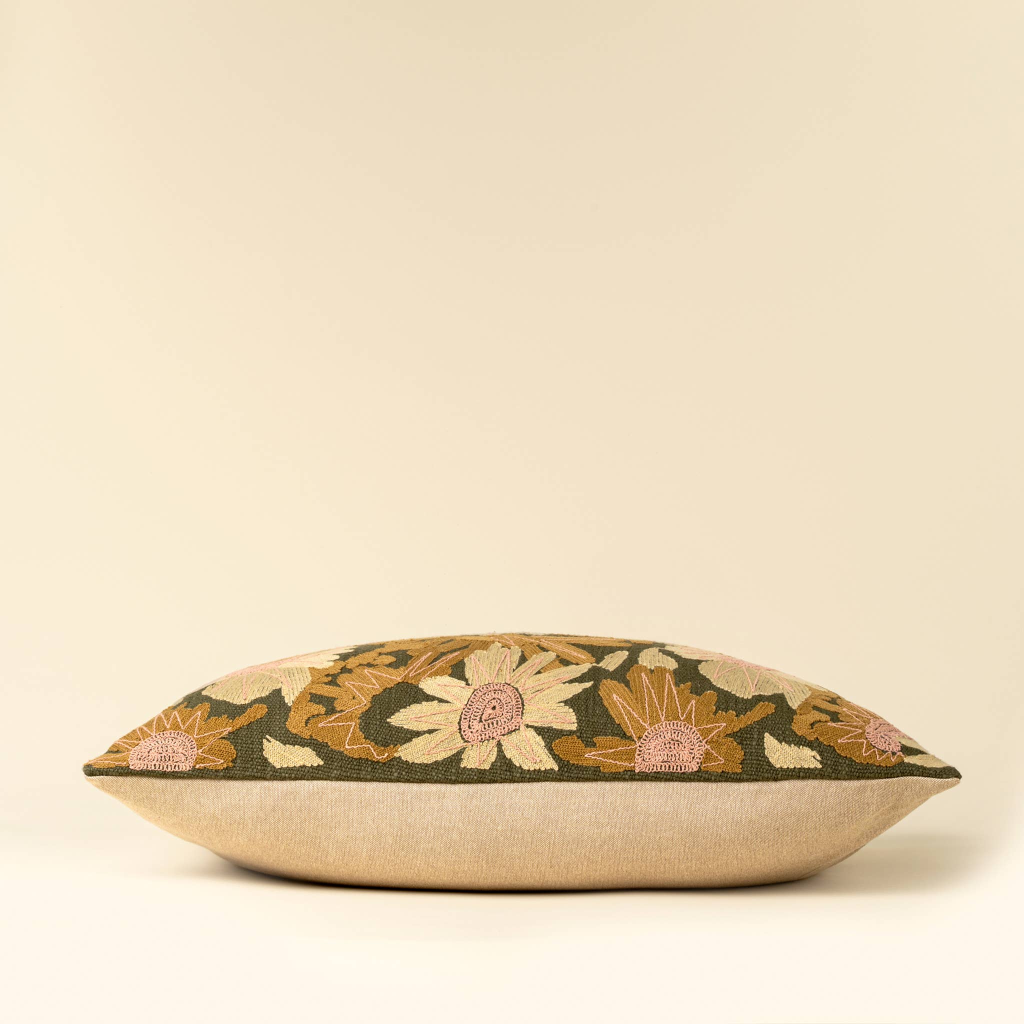 16x24 Flower Grove Embroidered Pillow