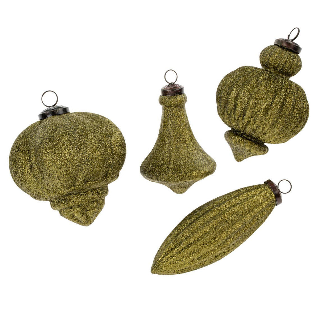 Shimmer Ornament Green