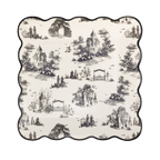 Halloween Toile 9" Plate