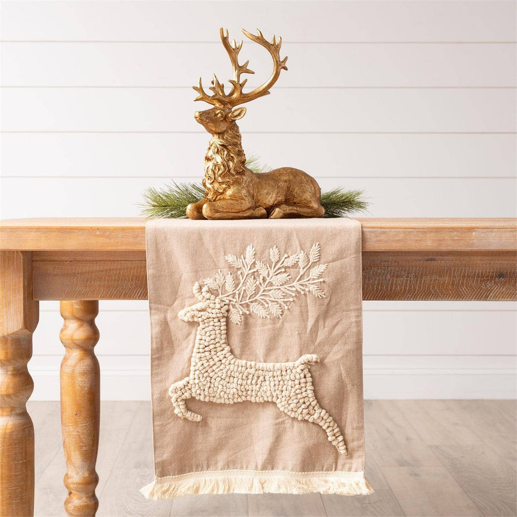 Leaping Christmas Table Runner