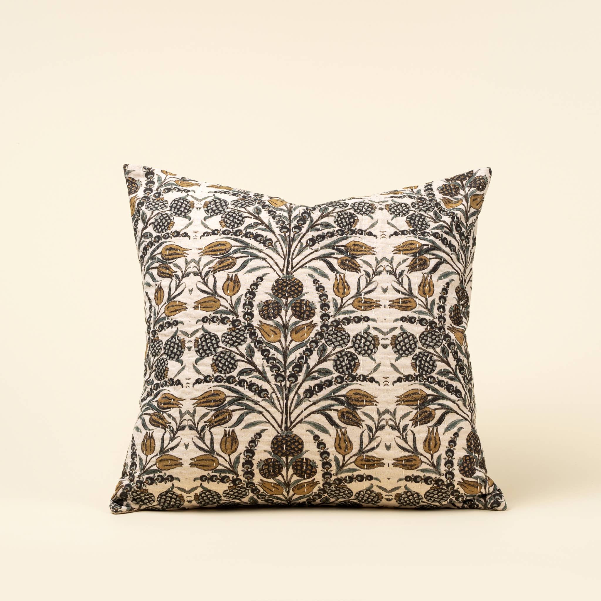 20x20 Tropicana Kantha Pillow