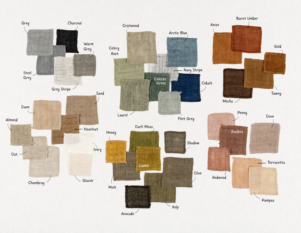 20x20 Lina Linen Pillow Tawny
