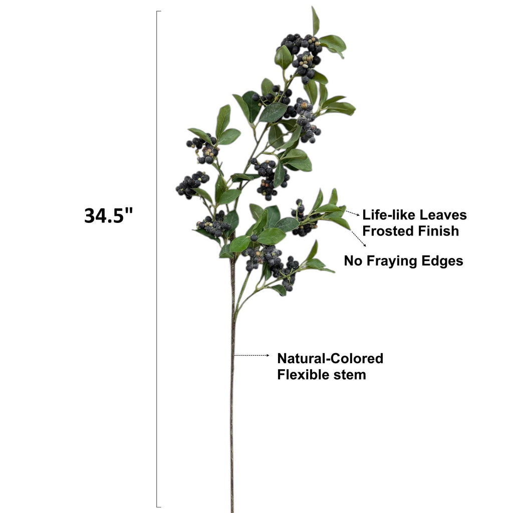 34.5" Frosty Berry spray