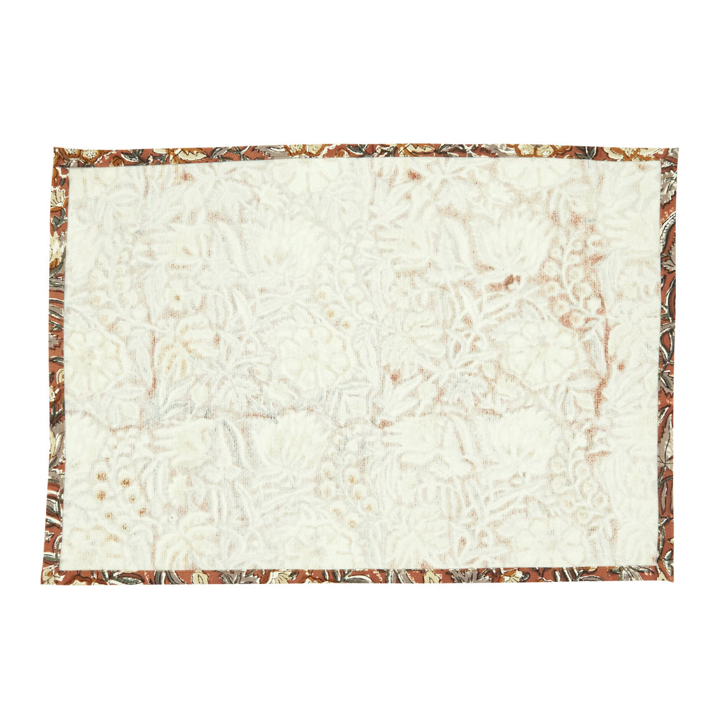 Autumn Botanical Cotton Placemats