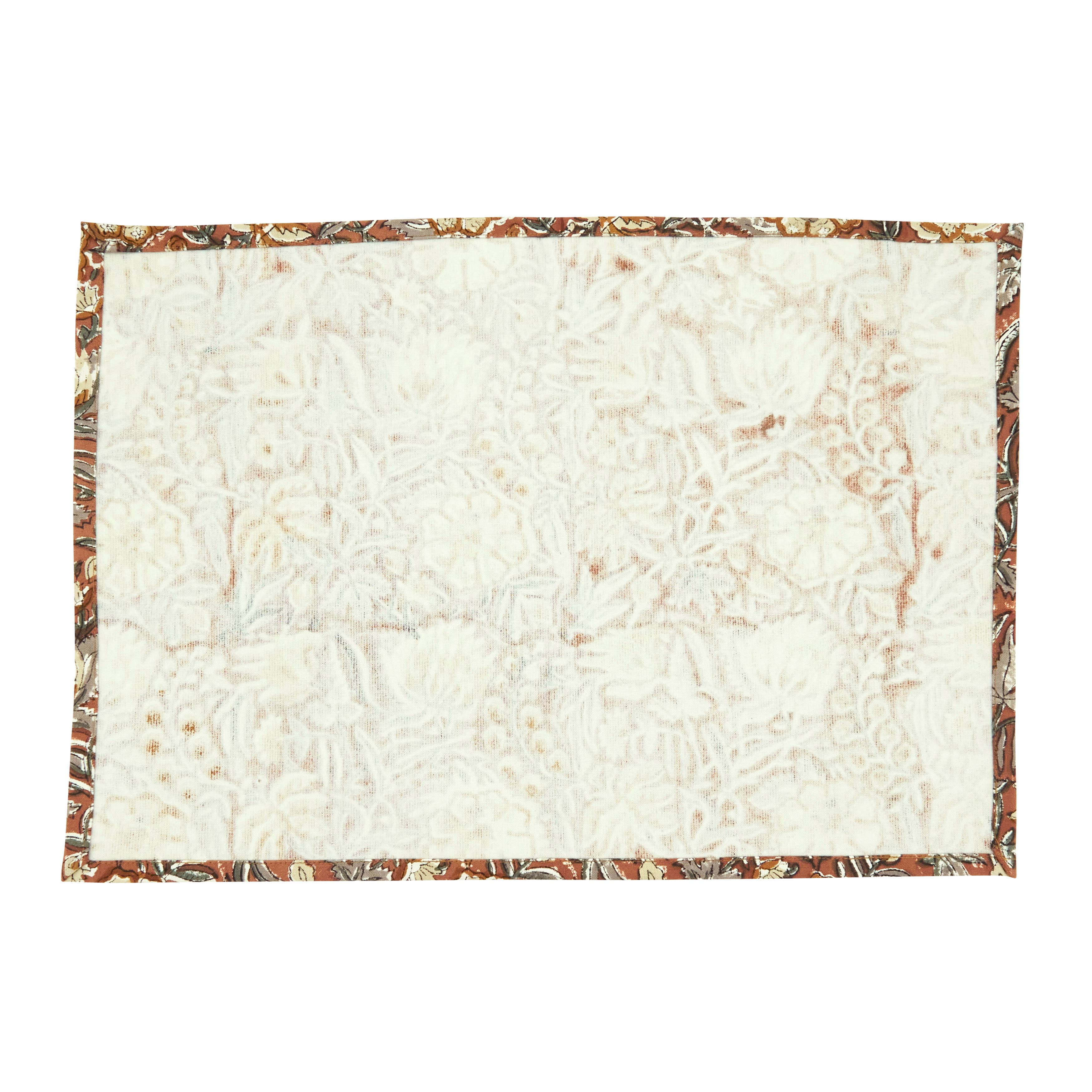 Autumn Botanical Cotton Placemats