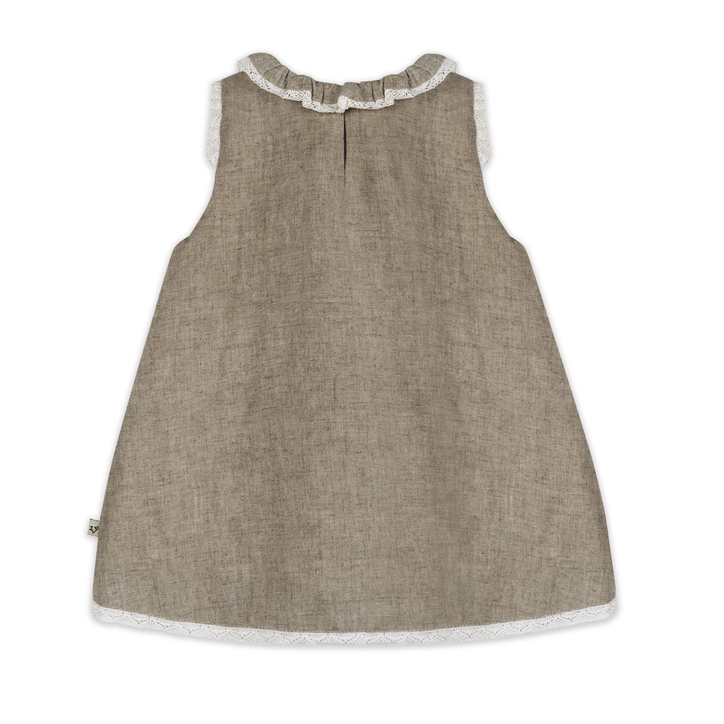 Kate Floral Embroidered Baby Dress