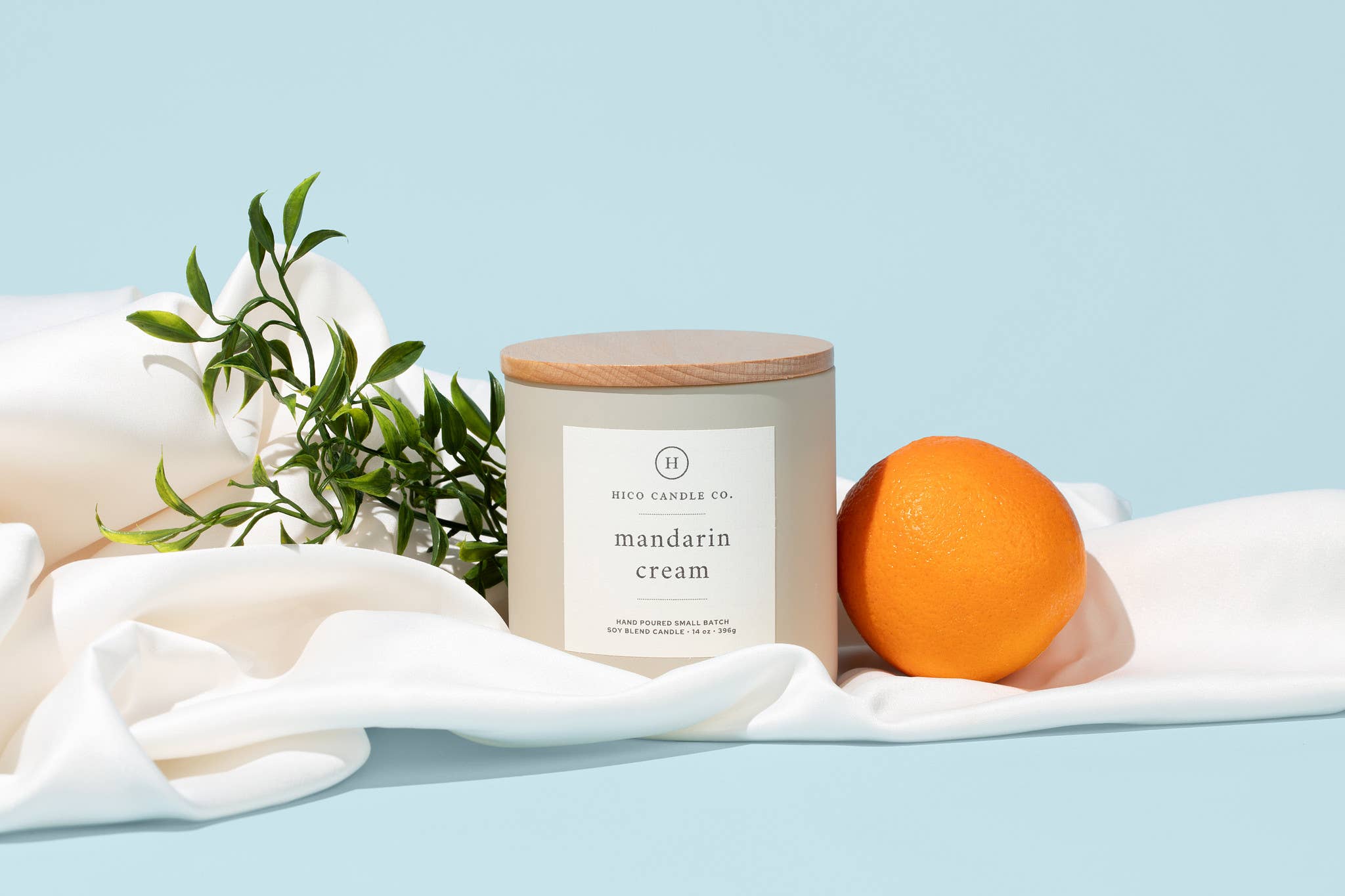 Mandarin Cream 14oz. Candle