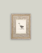 Single Goose Framed Antique Art