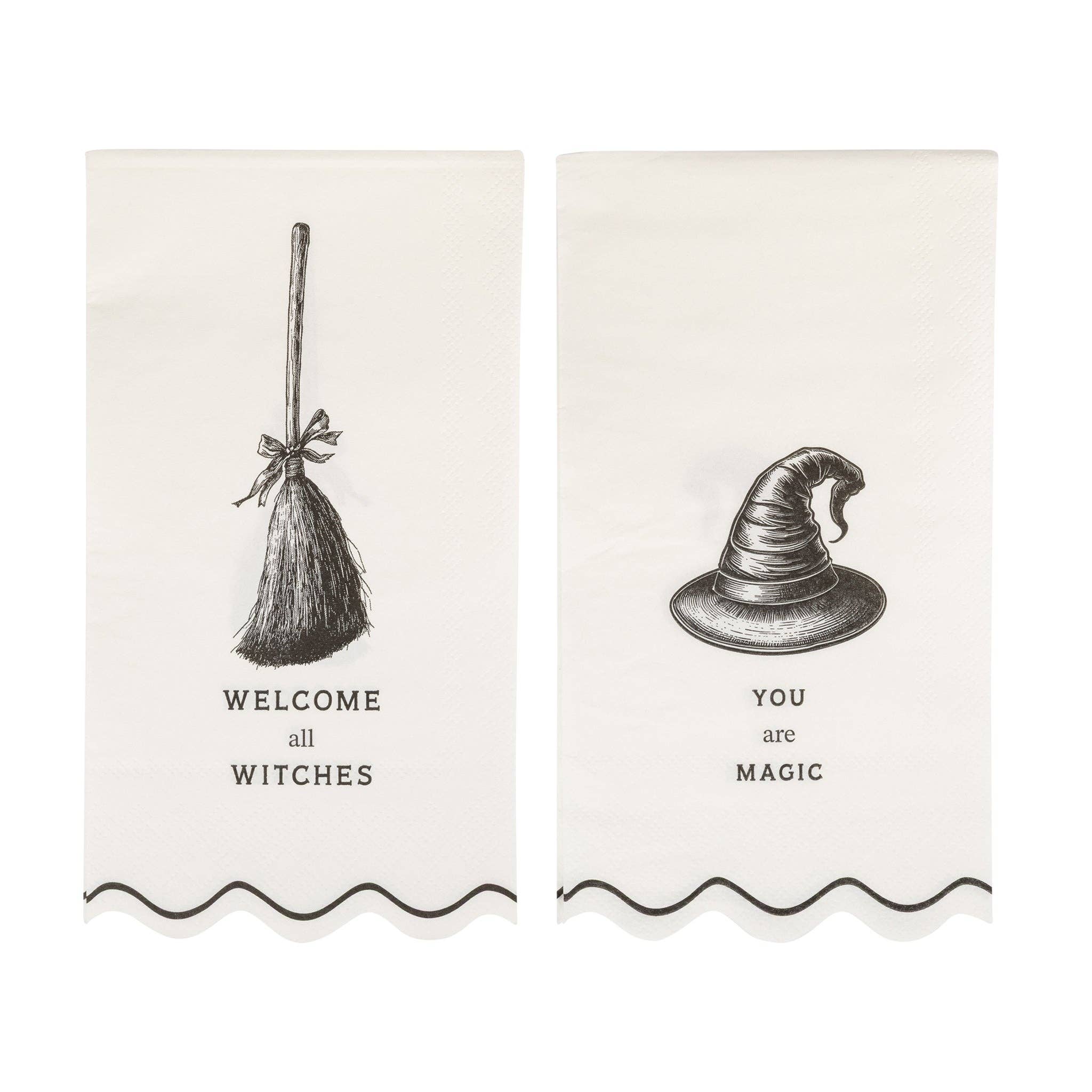 Welcome Witches Dinner Napkin Set