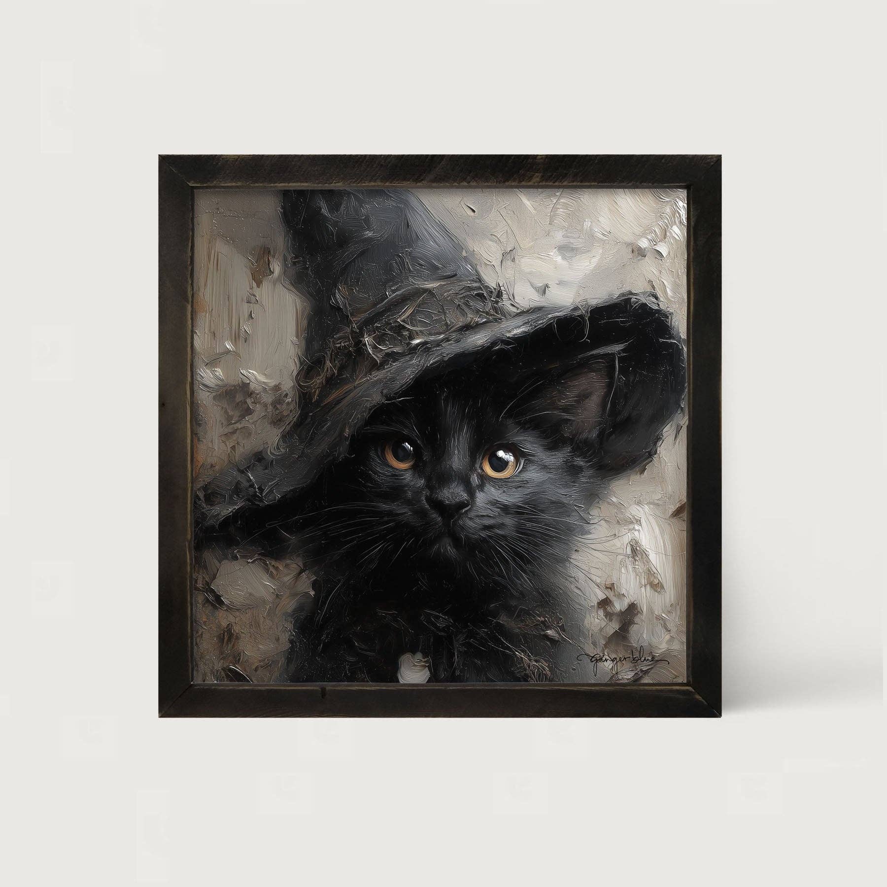 Witch Hat Black Cat