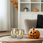 LED Glass Graveyard Dance Candle