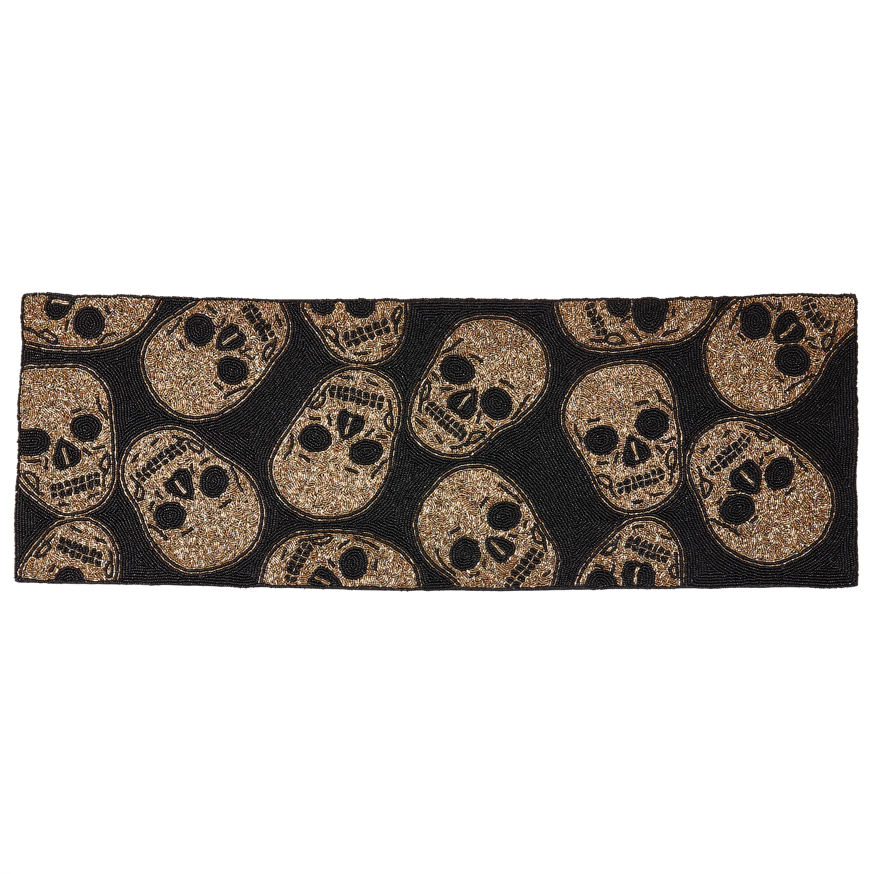 Beaded Skulls Runner