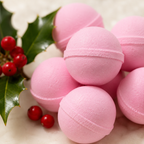 Mini Bath Bombs Gift Bag Cranberry Fizz