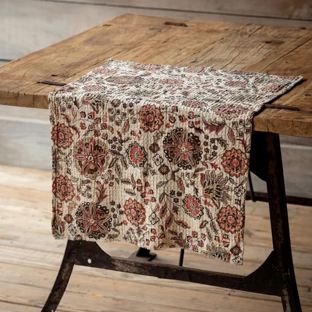Fennel Botanical Print Cotton Dish Towel