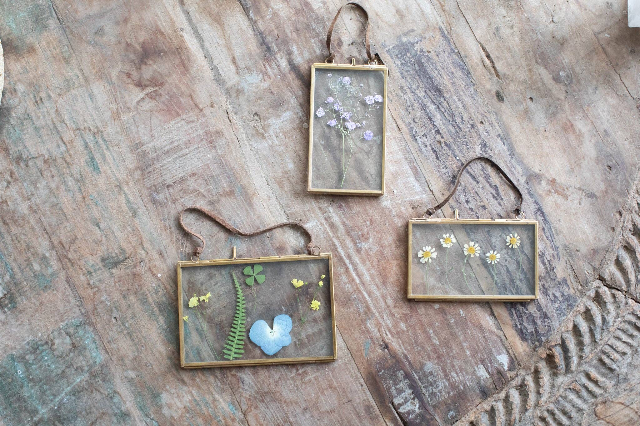 Brass Frame 3”x5" Vertical