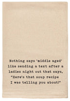 Being Friends With You Tea Towel