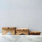 Found Footed Riser Board Tray – Rectangle, Small