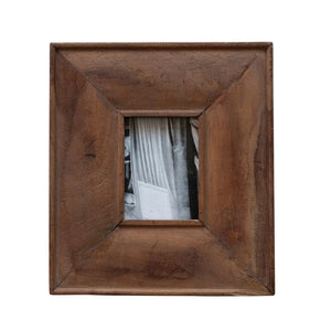 Found Wooden Photo Frame