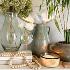 Found Amphora – Blue and Green Tones