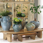 Found Amphora – Blue and Green Tones