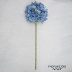 Garden Blue Hydrangea Single Stem Flower