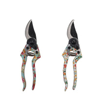 8" Garden Pruning Shears - Floral Pattern Handles
