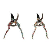 8" Garden Pruning Shears - Floral Pattern Handles
