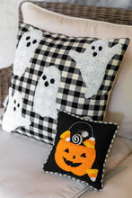 Ghost Beaded Halloween Pillow