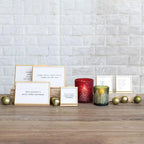 6" Glass Frame with Easel & Saying