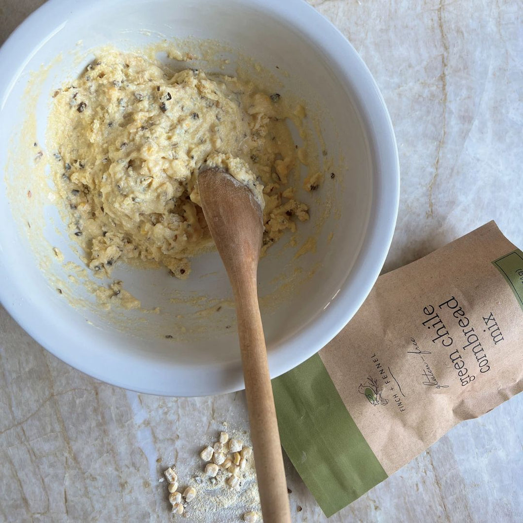 Gluten-Free Green Chili Corn Bread - 9.7oz