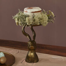 Halcyon Hare Stand – Antique Gold
