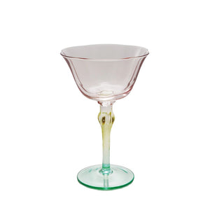 Hand Blown Stemmed Wine Glass