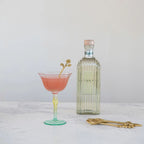 Hand Blown Stemmed Wine Glass