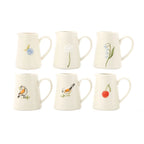 Hand Painted Embossed Creamer Mug