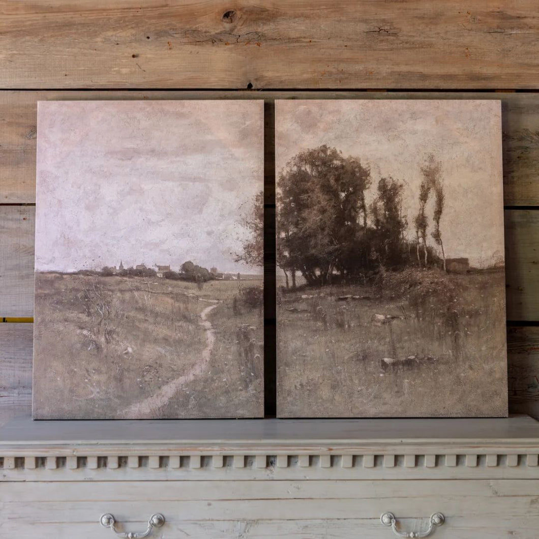 Heritage Trail Wall Decor Print - Set of 2