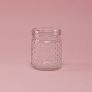 Hobnail Jar – Clear (Available in 3 Sizes)