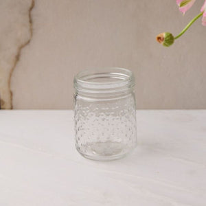 Hobnail Jar – Clear (Available in 3 Sizes)