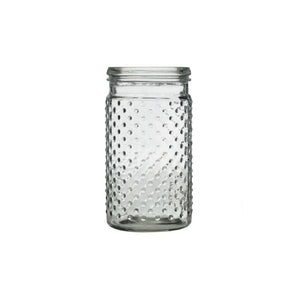 Hobnail Jar – Clear (Available in 3 Sizes)