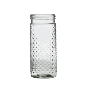 Hobnail Jar – Clear (Available in 3 Sizes)